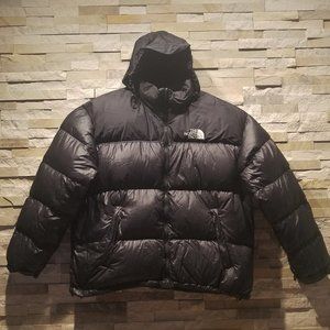 Mens 3x Xxxl Black Nuptse Puffer Jacket 